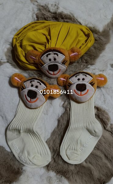 Set bébé bandeau et chaussettes