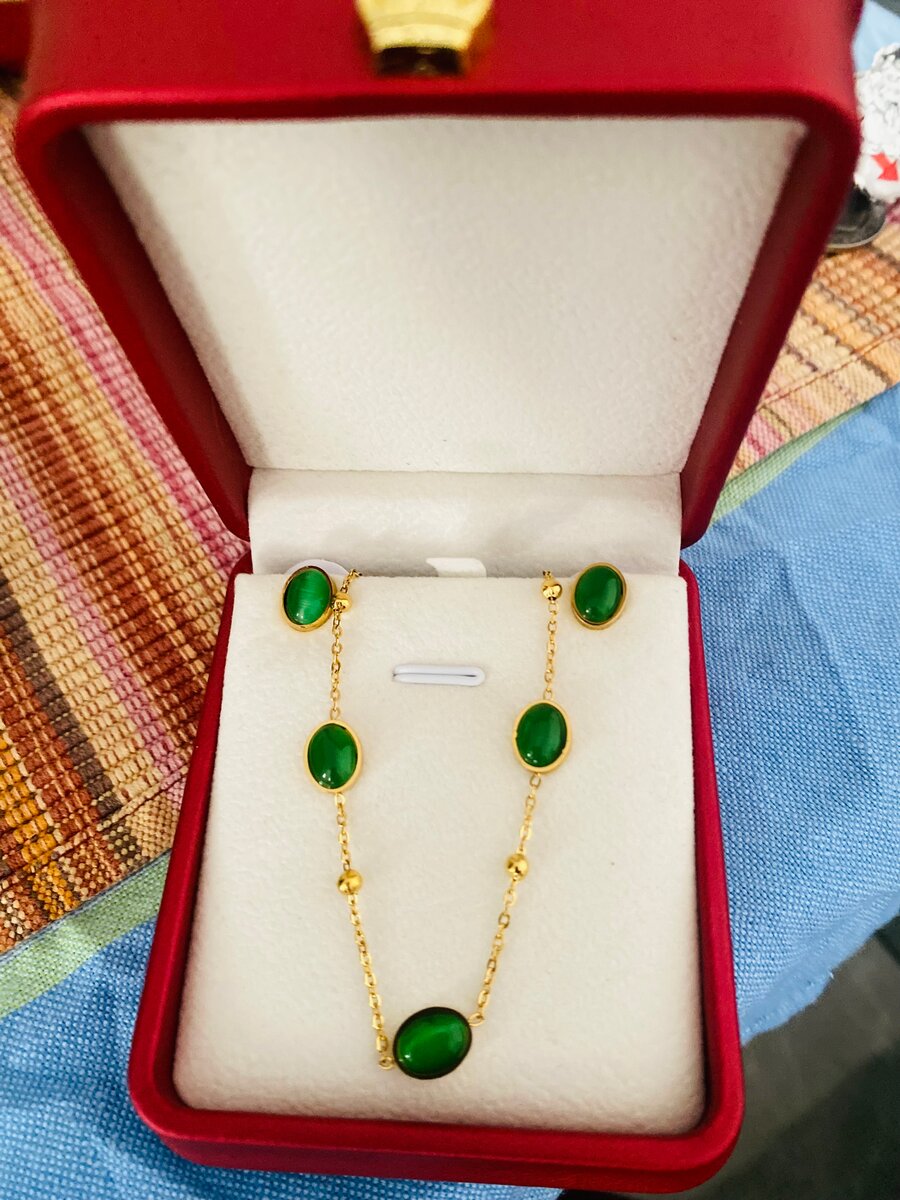 Parure en Or plaqué