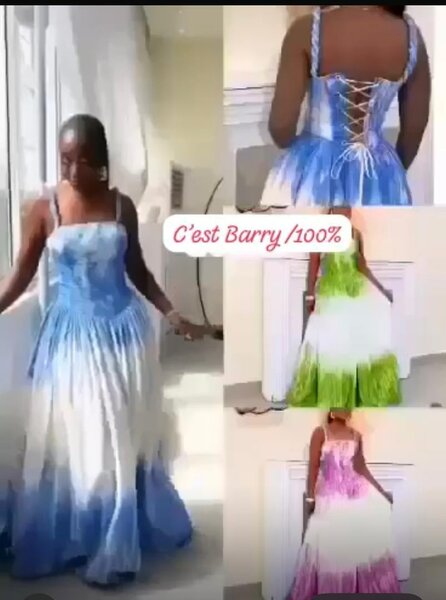 Robe Dégradé Élégante