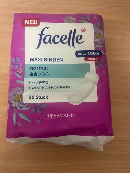 Serviettes Hygéniques Facelle Maxi