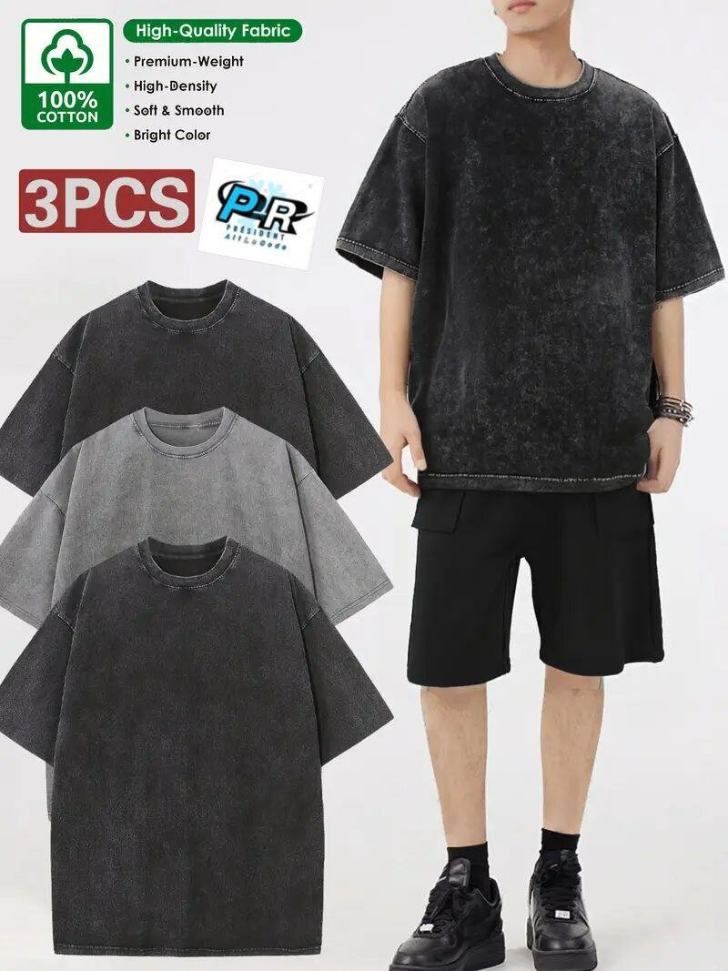 T-shirt oversize en coton homme