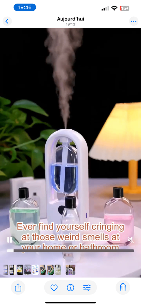 Diffuseur de Parfum Intelligent