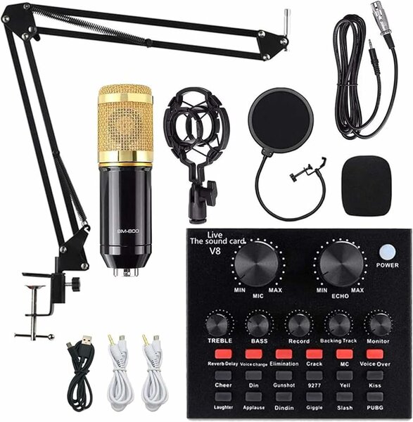 Kit Microphone Podcast Professionnel