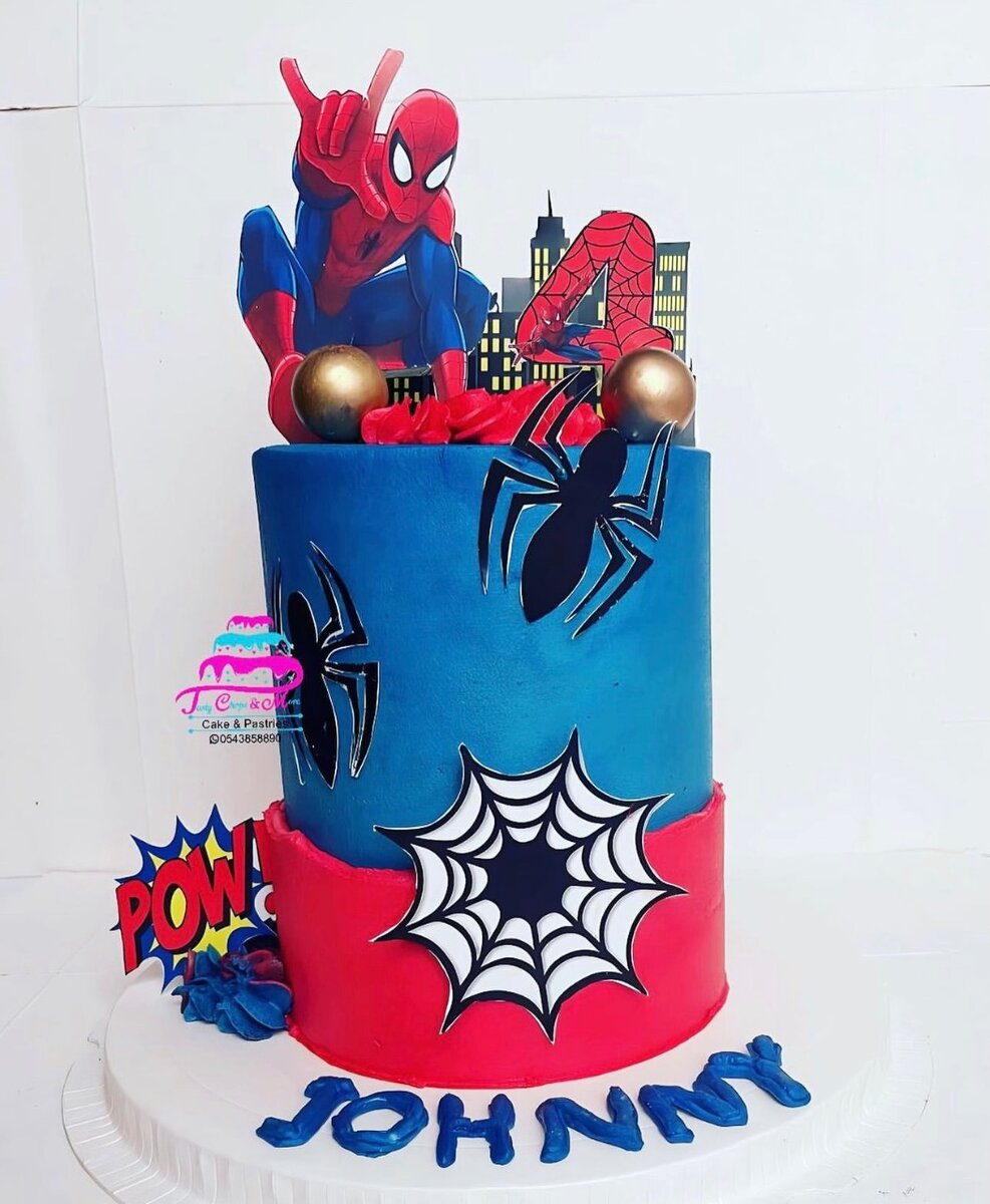 Spider-Man cake