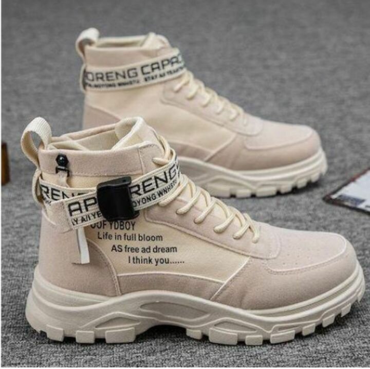 Bottes montantes tendance homme