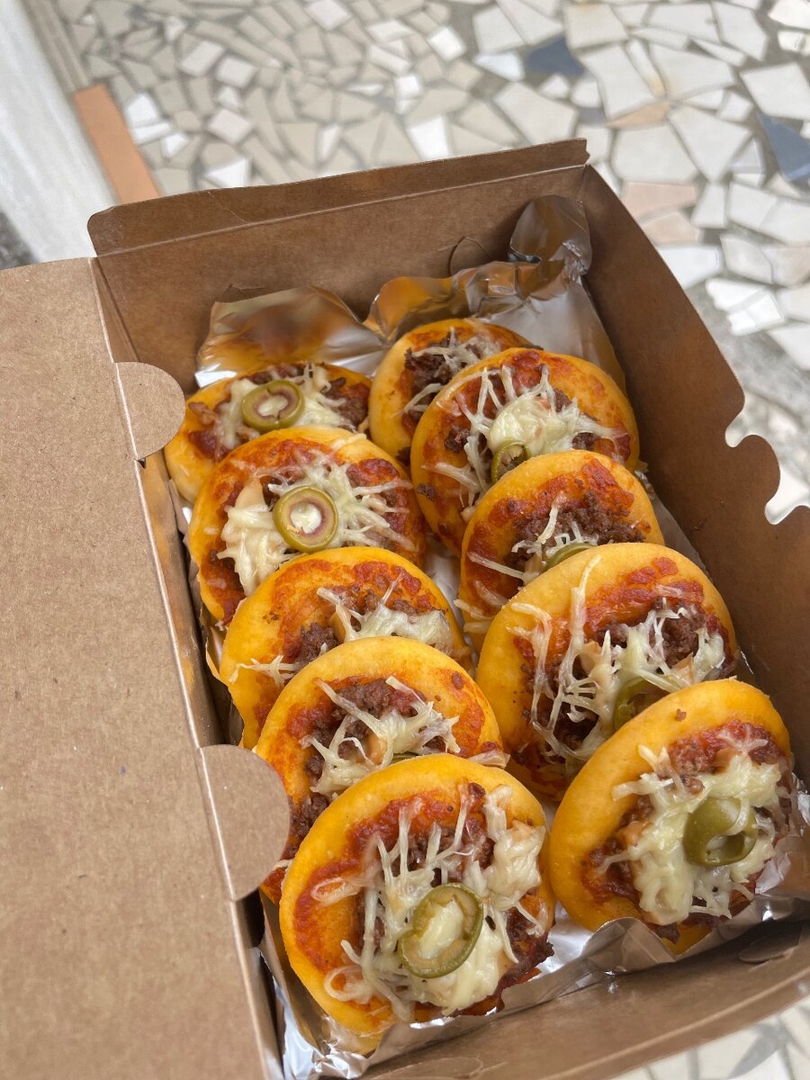Mini pizzas gourmandes