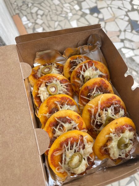 Mini pizzas gourmandes