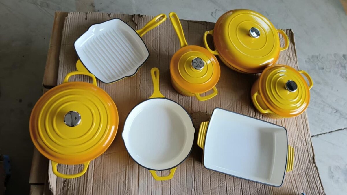 Heavy Nonstick Die-Cast cookware set