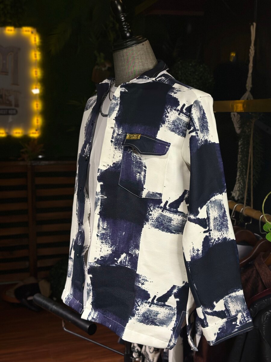 Chemise artistique homme chic