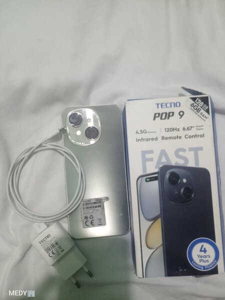 Tecno Pop 9 Smartphone 128Go