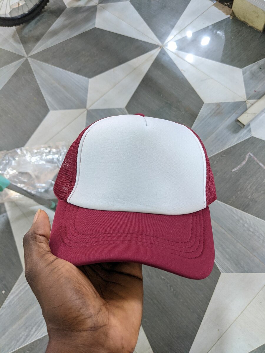 Plain Trucker Mesh Caps