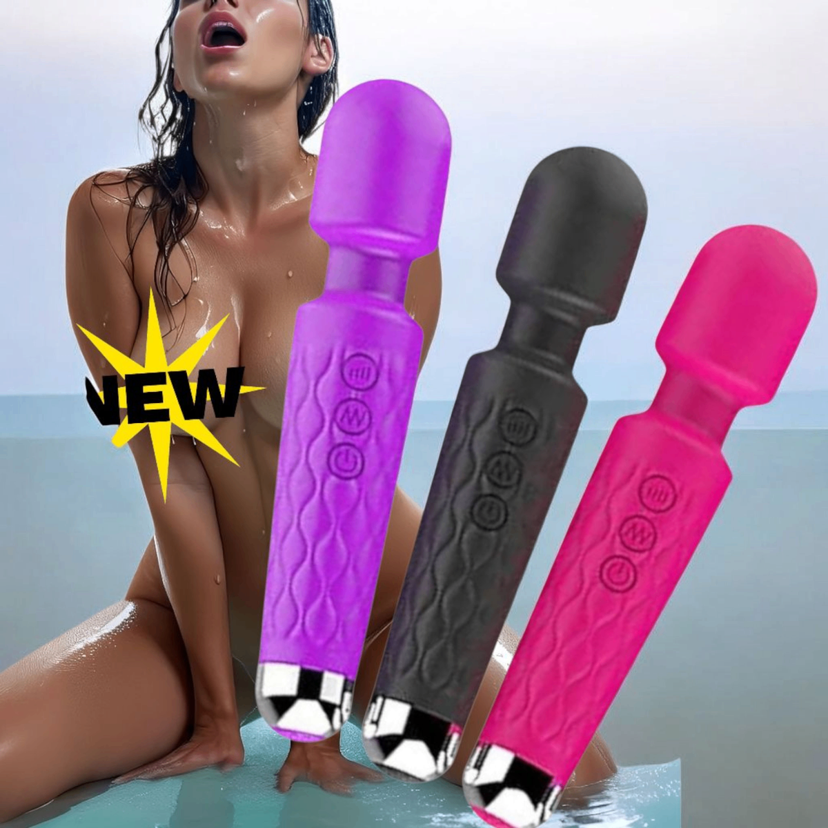 Vibromasseur toucher délicat