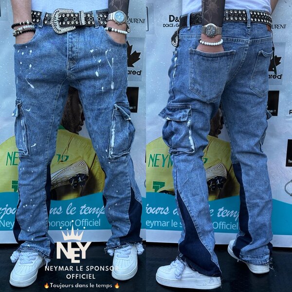 Jeans gros bas