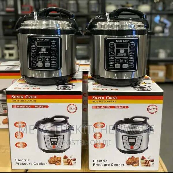 6L Multi Function Electric Pressure Cooker - MES6817