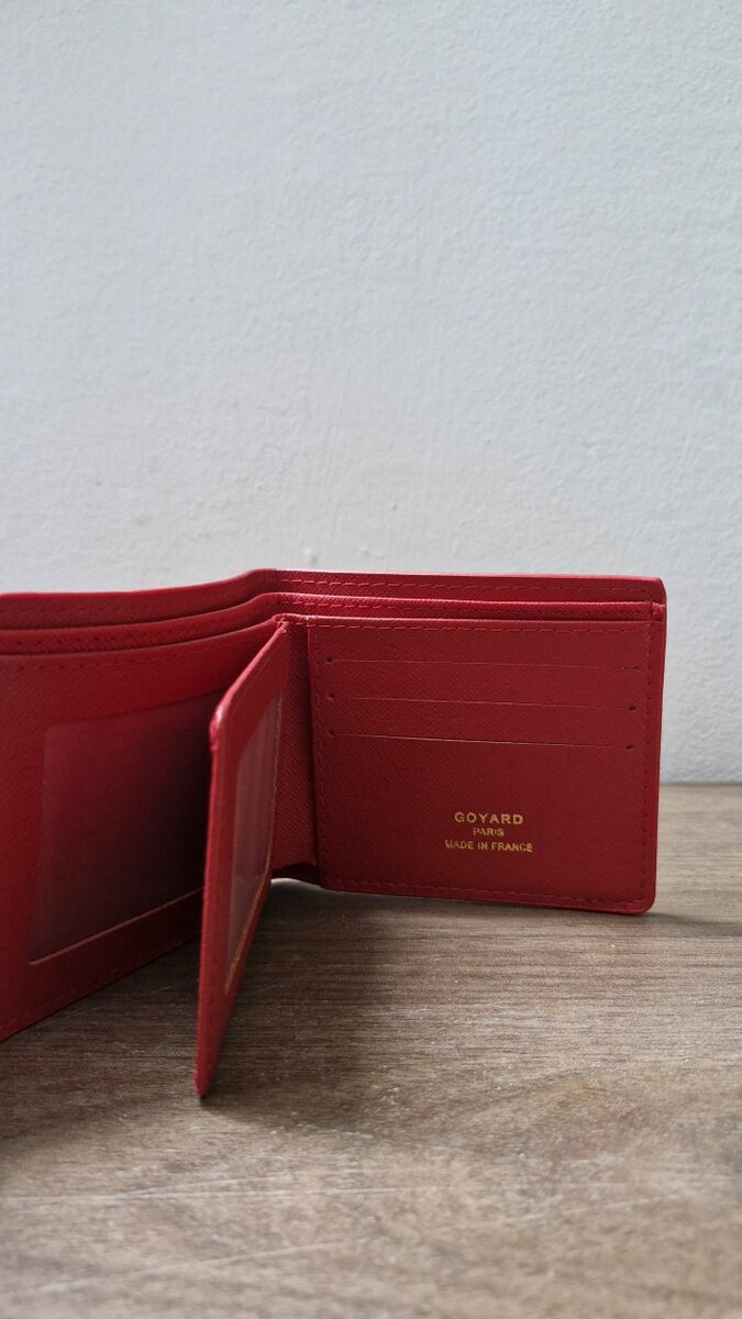 Porte-cartes Goyard Rouge