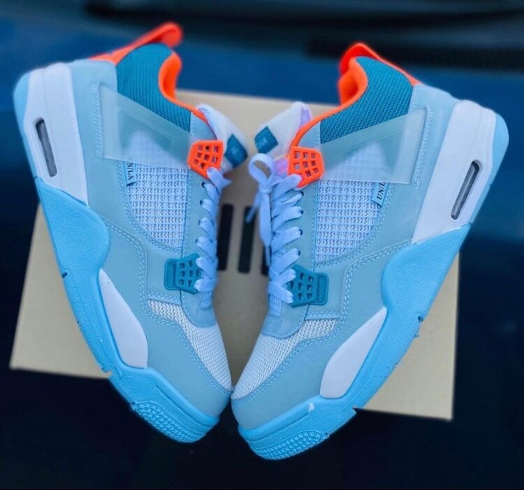 First class Jordans 4