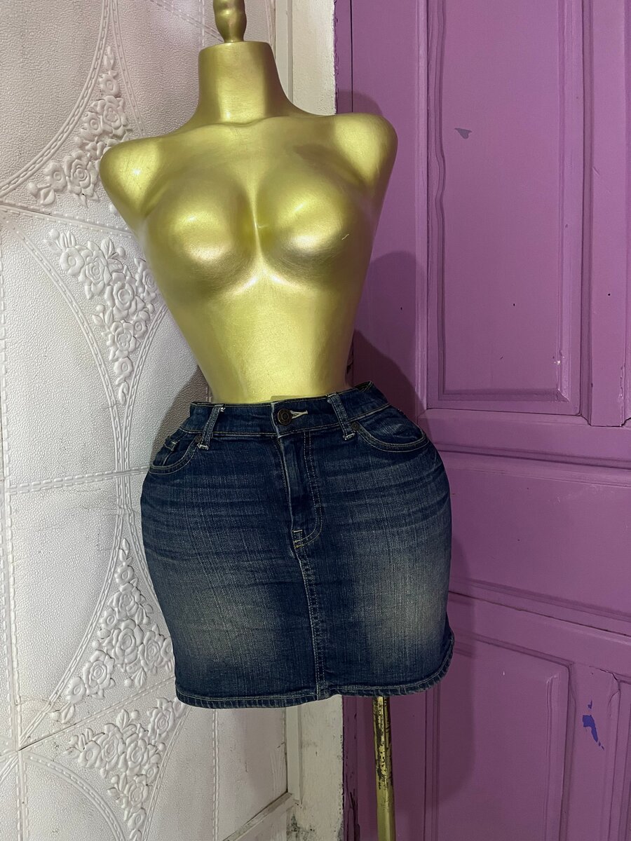 Jupe en jean tendance