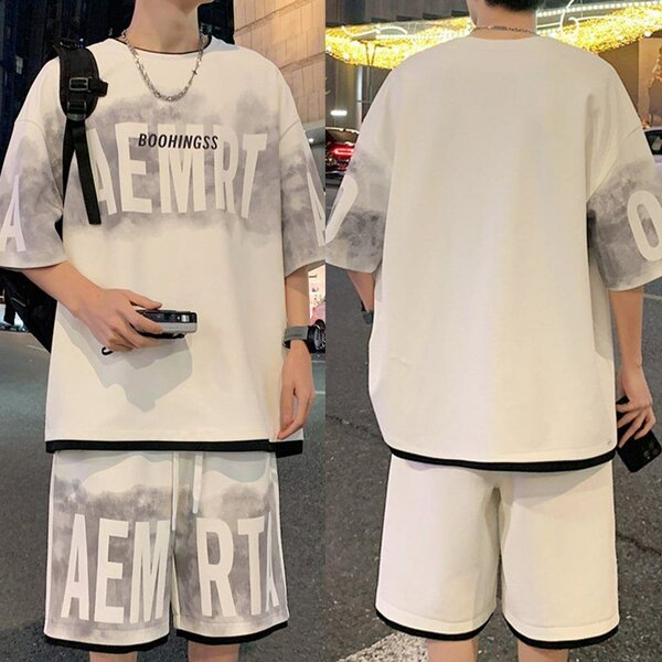 Ensemble T-shirt et Short Décontracté