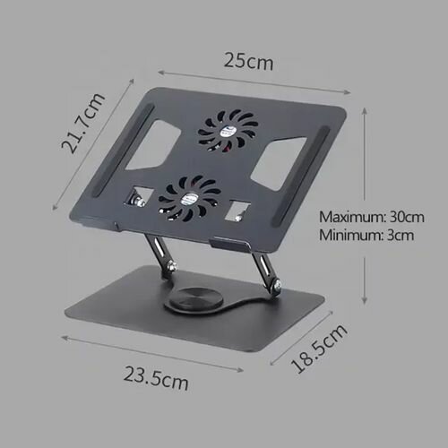 Support PC avec rotation 360