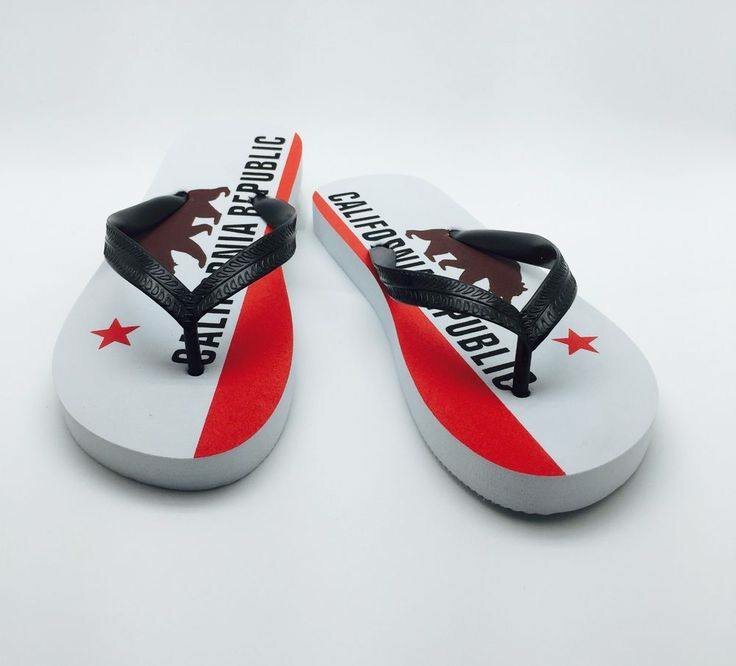 Tongs imprimés légers été