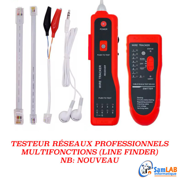 Testeur Réseaux Multifonction Pro
