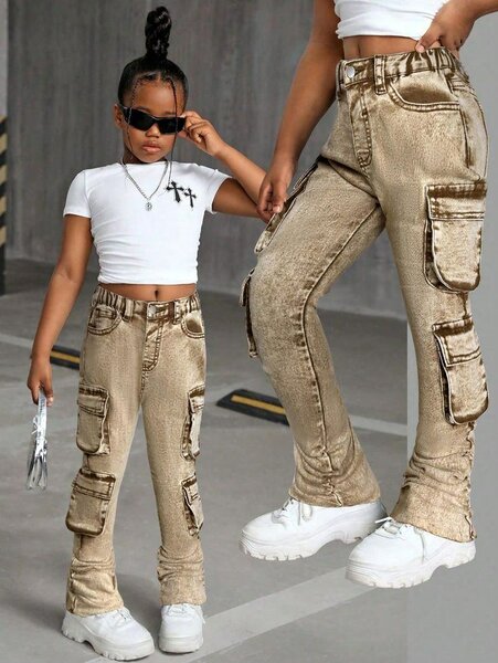 Pantalon cargo enfant mode