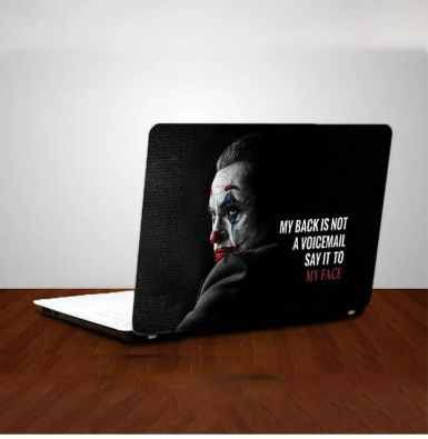 Joker Laptop Back Skin-Laptop Skin Vinyl Sticker Decal, 13 13.3 14.6 15 15.4 15.6 inch Laptop Skin Sticker Cover For All Laptops