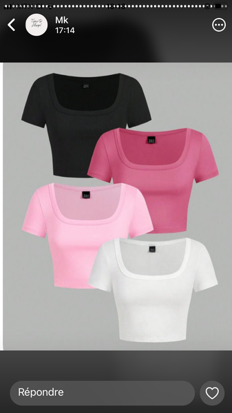 Lot de T-shirts Femme