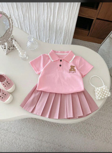 Ensemble mignon cerise enfant