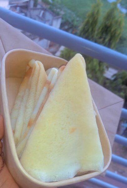 Crêpes roulées savoureuses