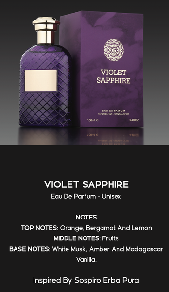 Violet Sapphire Parfum Unisexe