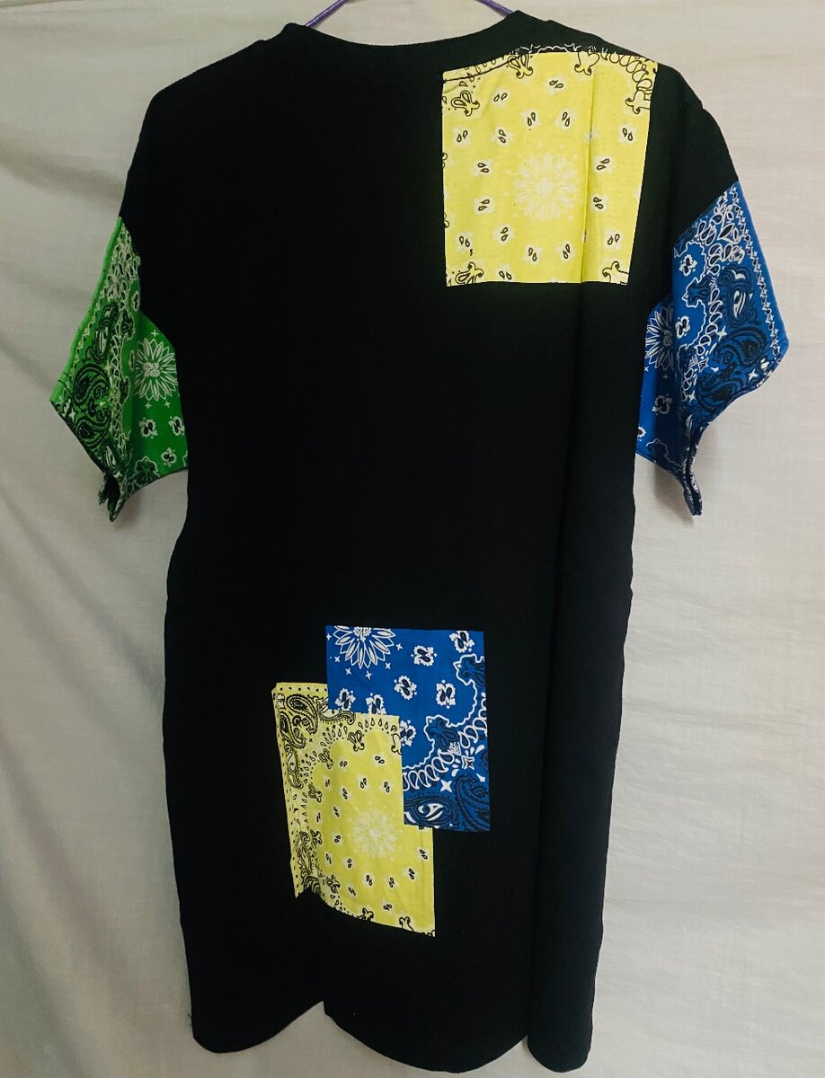 T-shirt à imprimé bandana