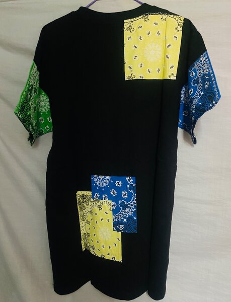 T-shirt à imprimé bandana