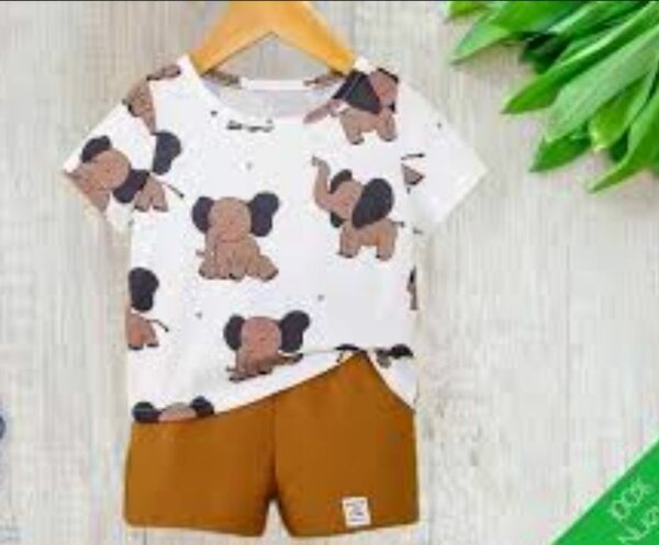 Ensemble enfant éléphant