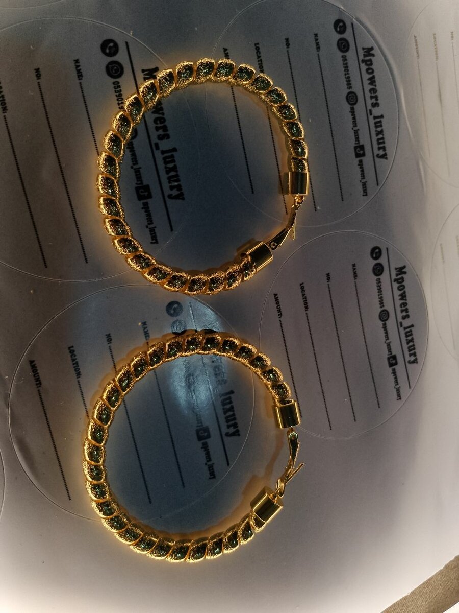 Spiral rim wheel earrings