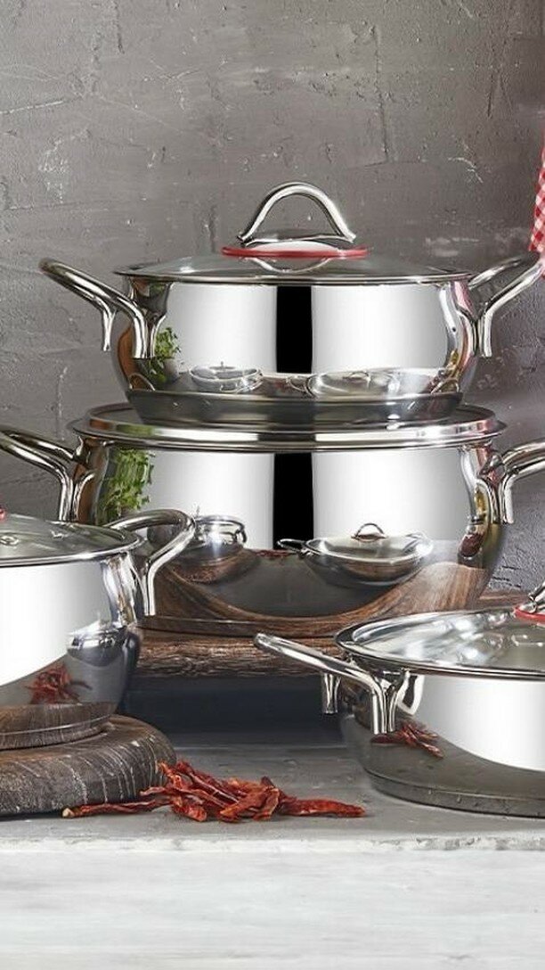 Korkmaz Tombik Stainless cookware 