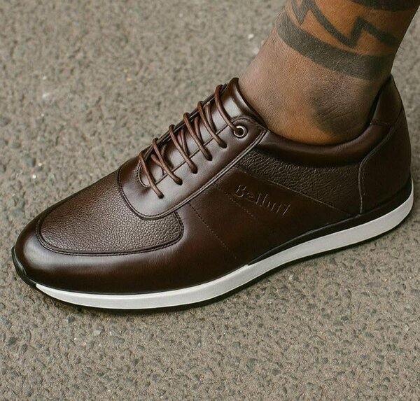 Men's Casual Leather Sneakers
