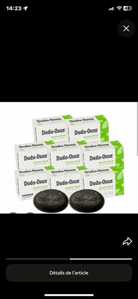 Savon Noir Dudu Osun