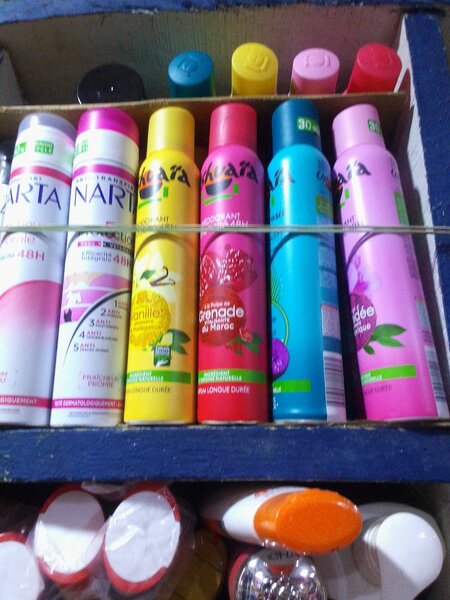 Spray déodorant longue durée