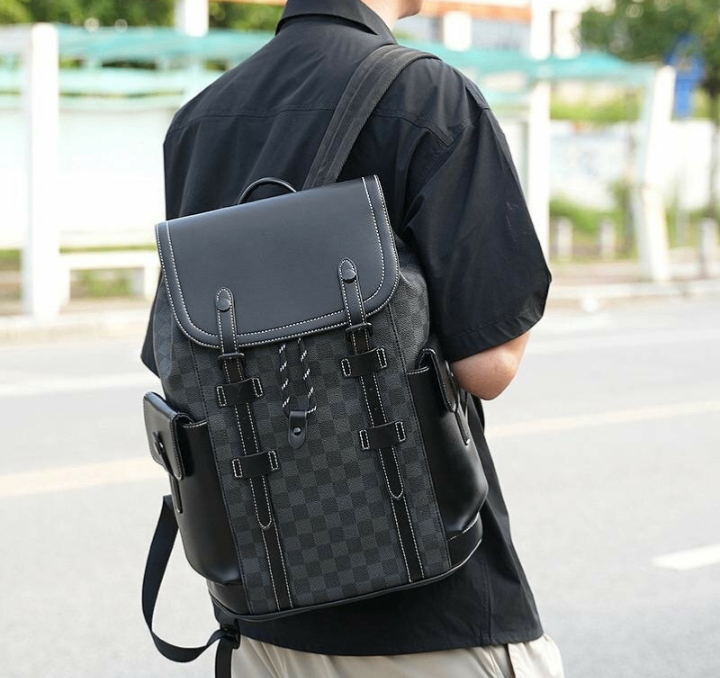 Sac à dos en cuir élégant