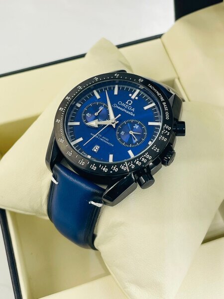 Montre Chronographe Bleu
