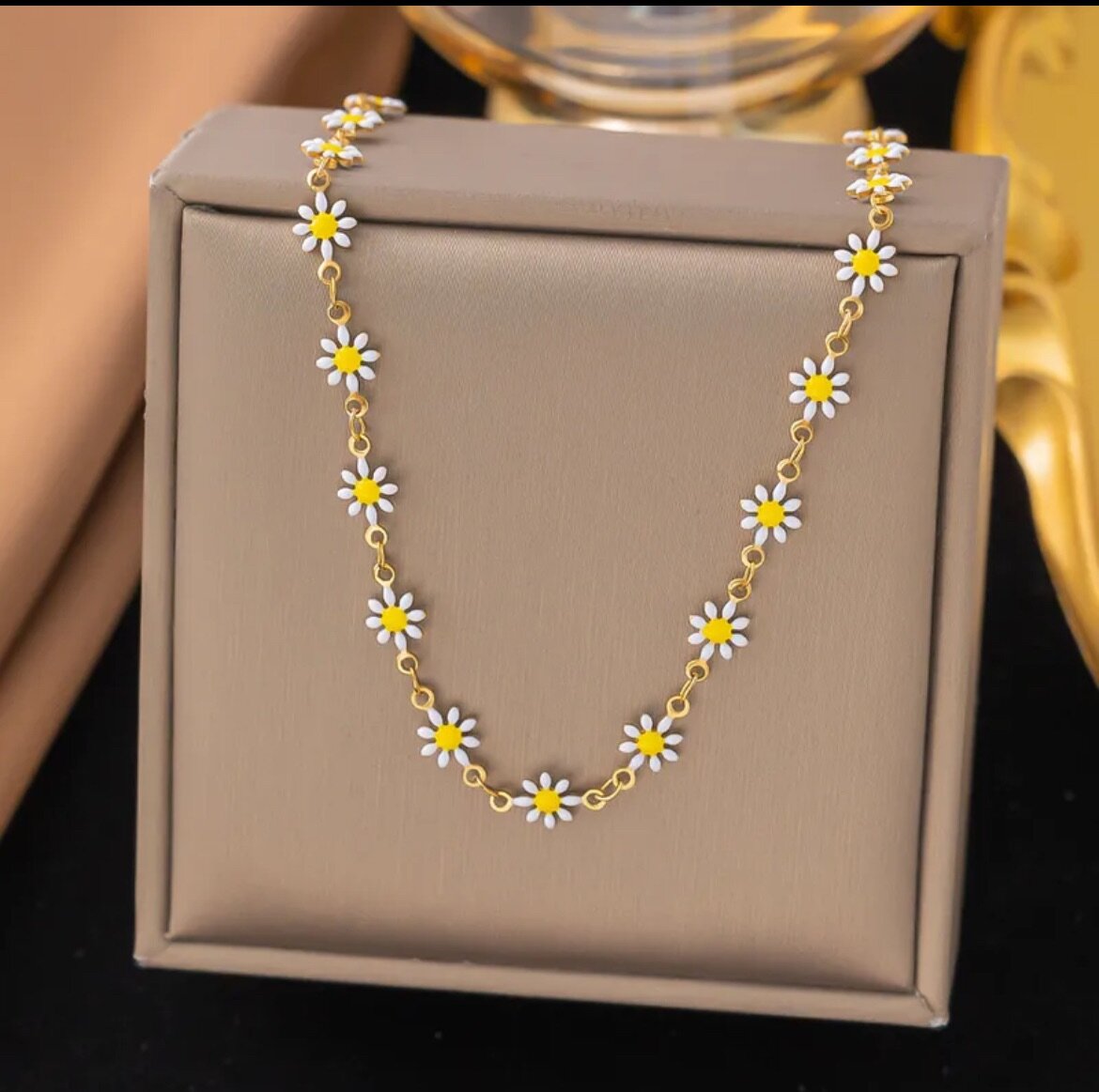 Bracelet et Collier Marguerite