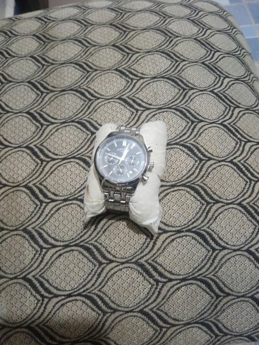 Montre Chronographe en Acier