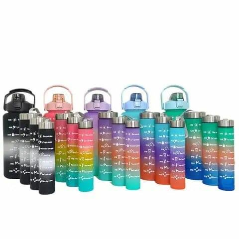 Bouteilles d'Eau Motivantes 2000ml