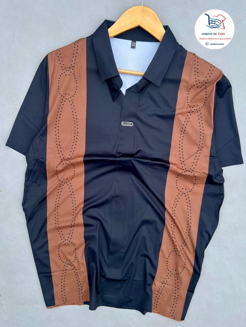 Chemise homme à manches courtes