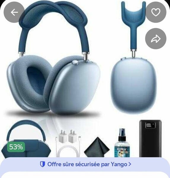 Casque Audio Airpods max