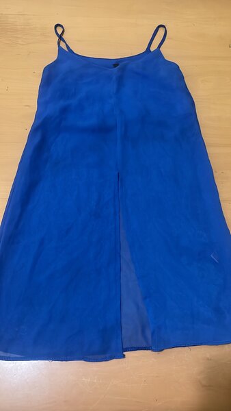 LONG CHIFFON TOP (UK 8)