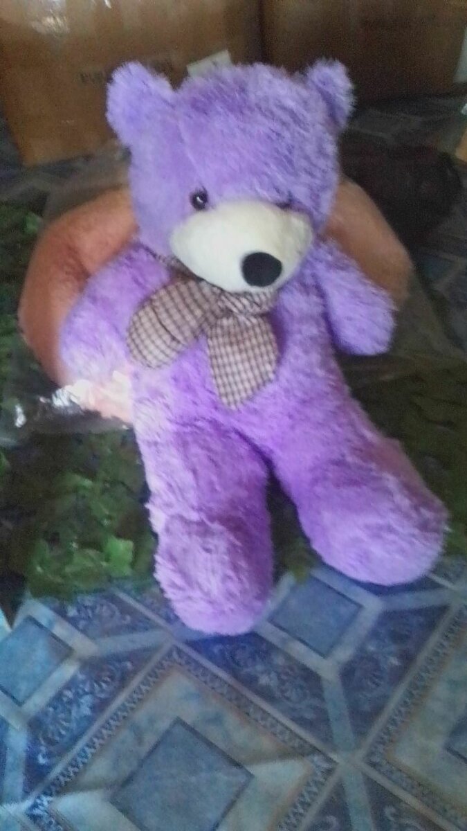 Peluche Ours Arc-en-ciel Doux