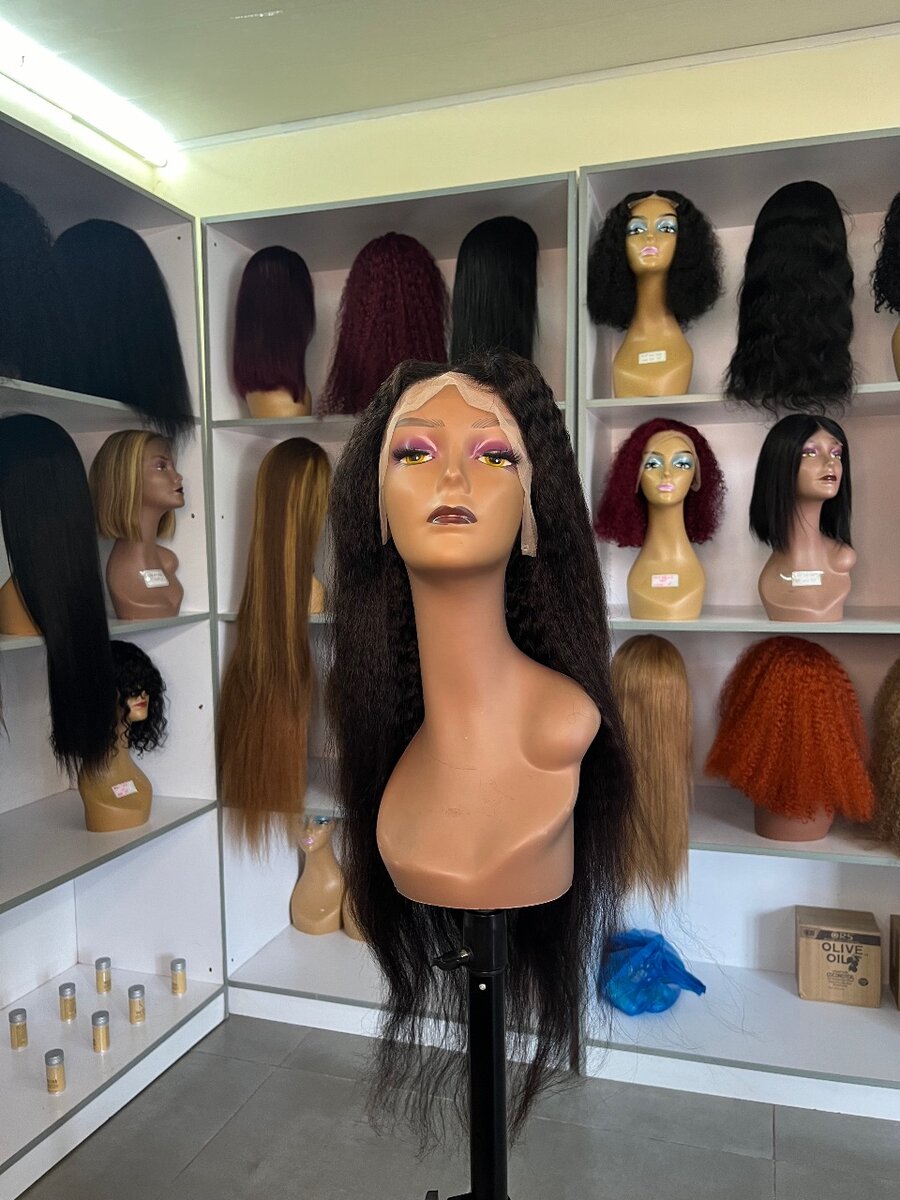 Kinky straight 30 inches with 13*4 closure