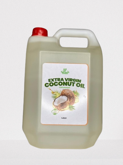 Extra Virgin coconut oil(cold pressed)4.5L